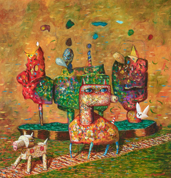 Neil MacPherson RSA RGI RSW The Way of the Righteous, Study