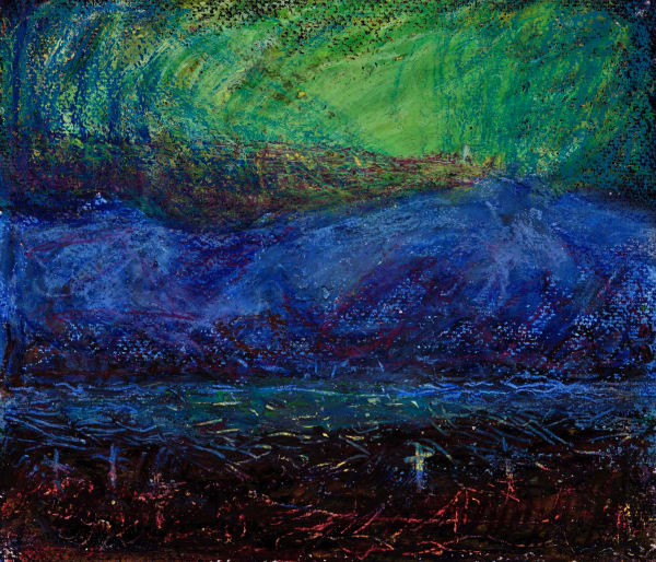 Allan MacDonald, Night Glimmer, Hrísey Cemetery