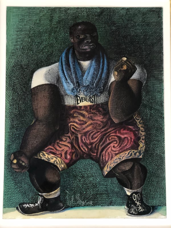 John Byrne RSA, The Boxer