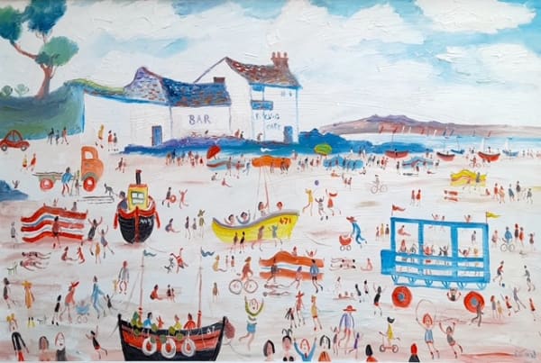 Fun on the Sea Tractor, Burgh Island