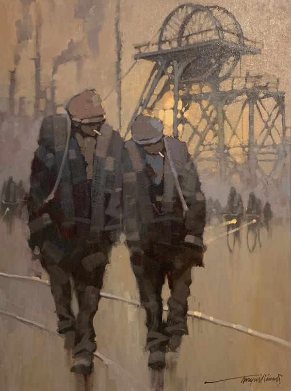 Miners Leaving the Pit