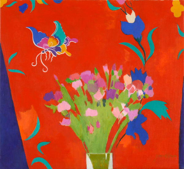 Butterfly and Flowers