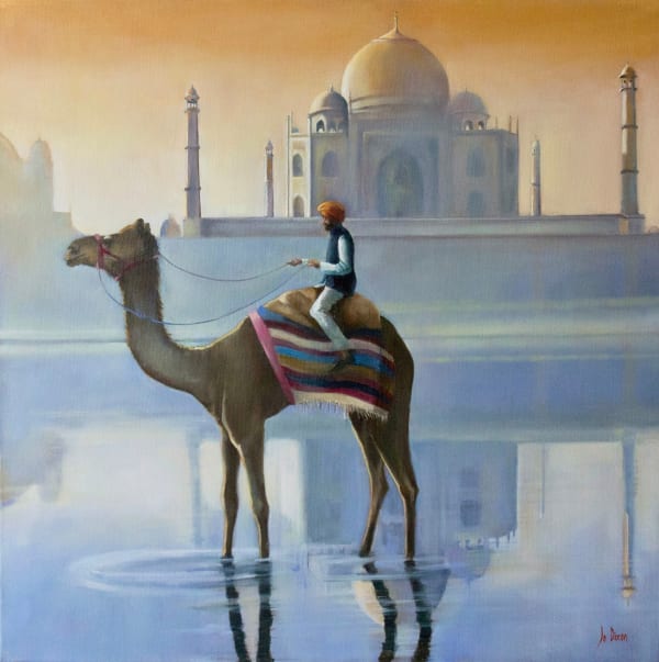 Jo Dixon, Early Morning, Taj Mahal, Agra