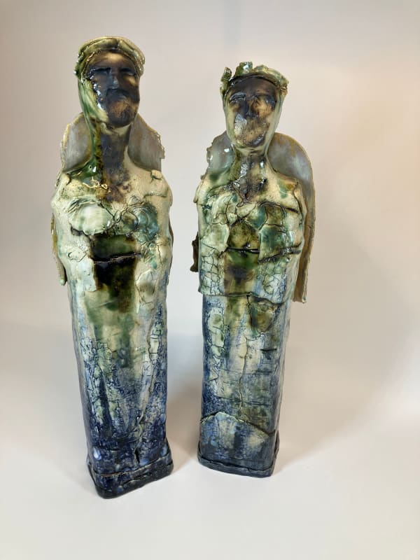 Caroline Mercer - Christmas Angels (pair)