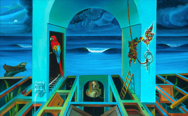 Blue Awakening Print