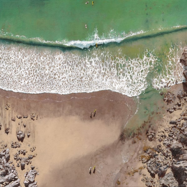 Evolution of the surfer, Lannacombe beach