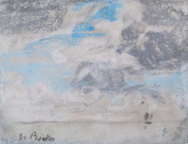 EUGÈNE LOUIS BOUDIN, Etude de ciel