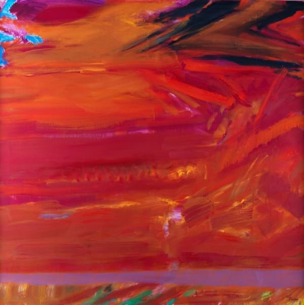 JOHN HOUSTON, Sky over Fife, Evening