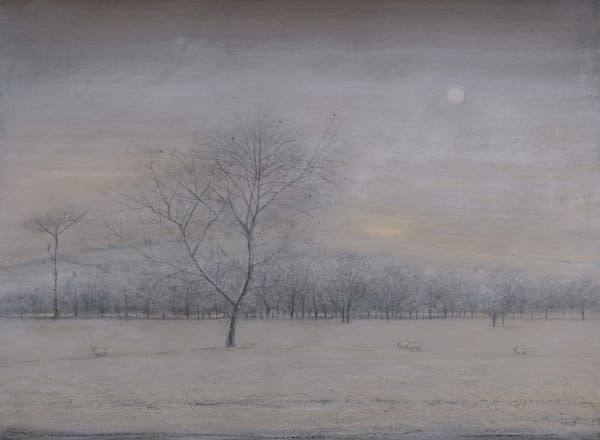 THOMAS LAMB, Sheep Track in the Snow