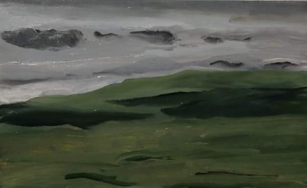 LINDY GUINNESS, Green Hills and Cloud Shadows, Ireland, 2018