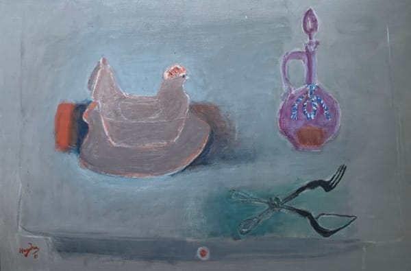 HENRI HAYDEN, Nature Morte Grise, 1961
