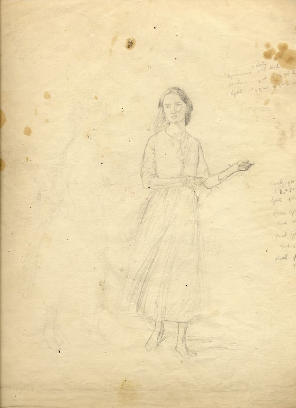 GWEN JOHN, Dorelia Standing, circa 1903-04