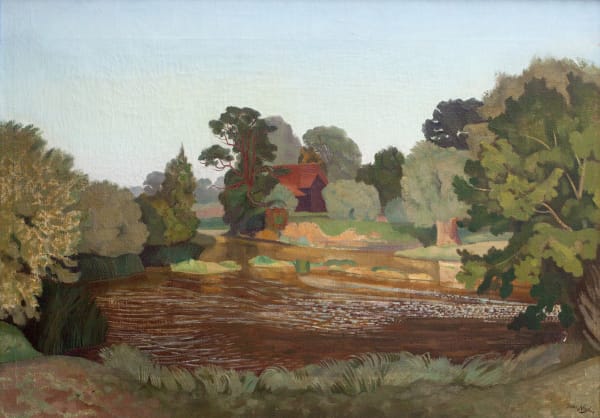 JOHN NASH, The Mill Pond, Evening