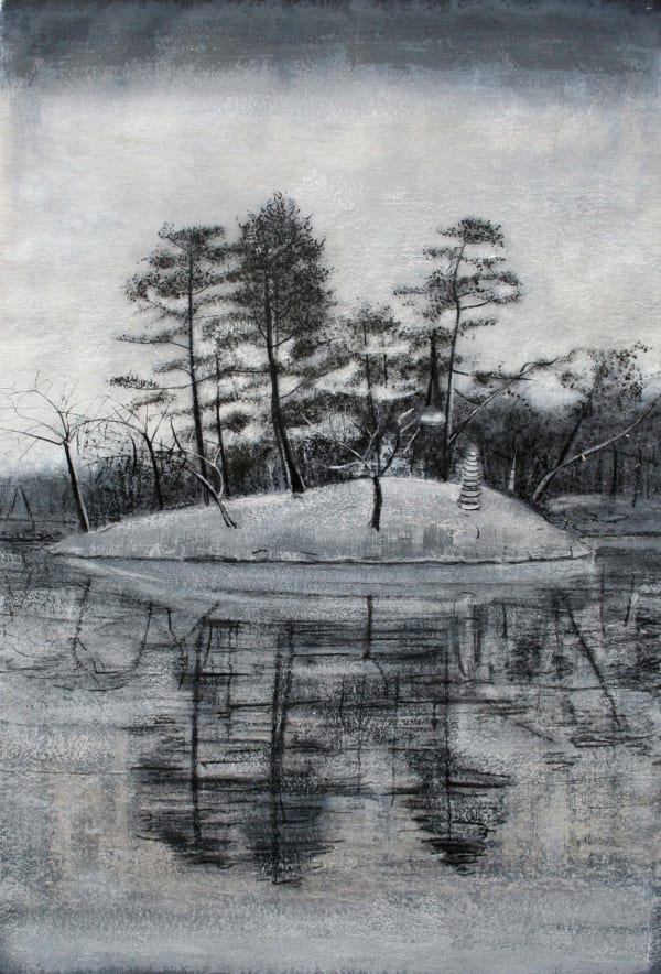 THOMAS LAMB, Island in the Snow study
