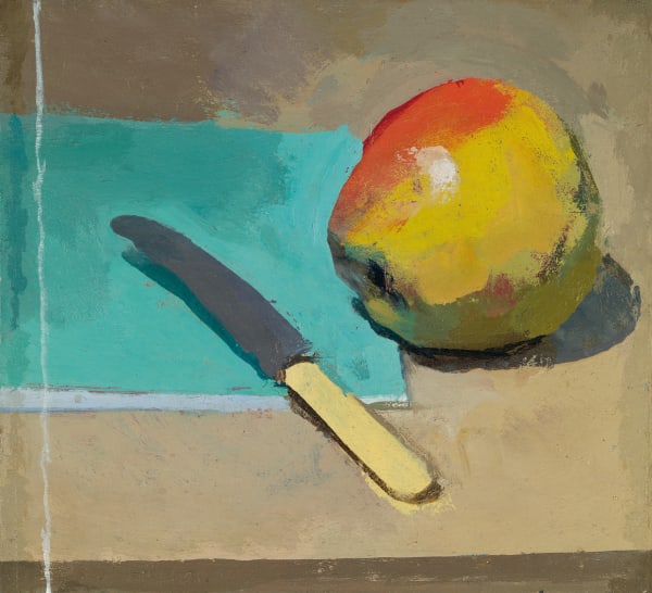 ROBERT DUKES, Apple, Knife, Plumbline, 2015