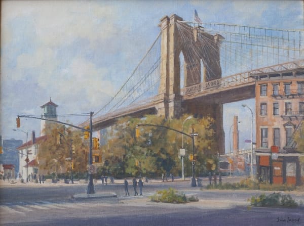 JULIAN BARROW, Brooklyn Bridge, New York, c. 2012
