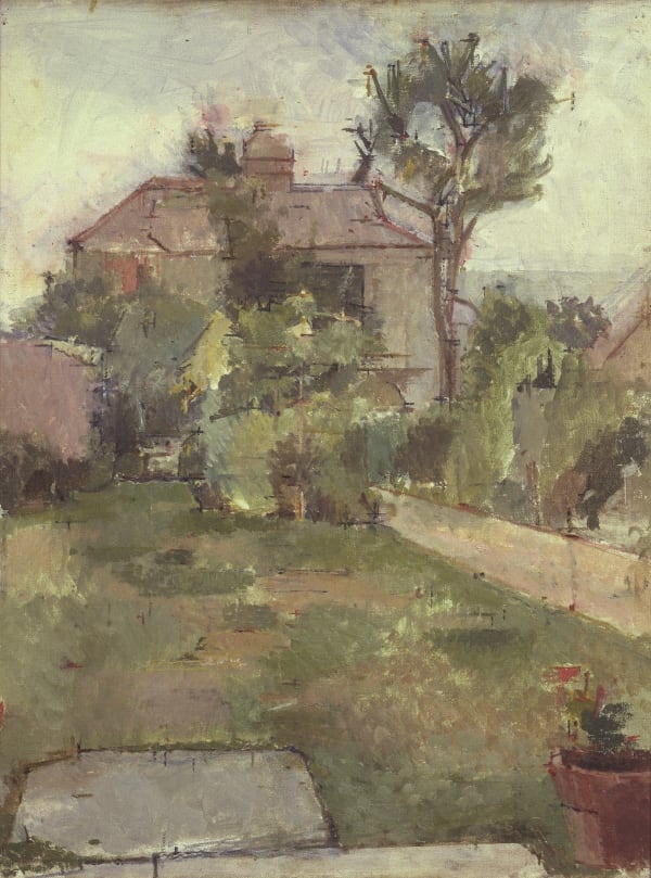 WILLIAM COLDSTREAM CBE, Garden in Falmouth, 1977