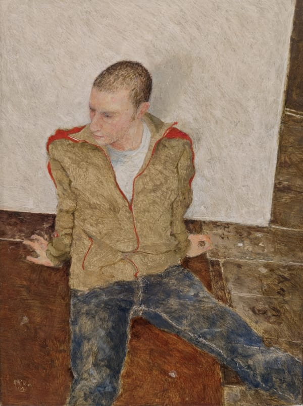 JENNIFER MCRAE, Joe on Studio Floor, London, 2004