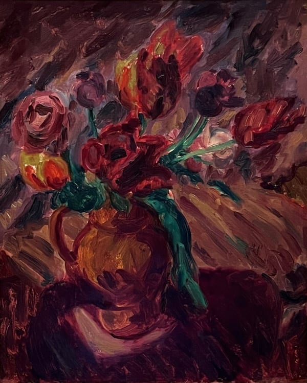 SIR MATTHEW SMITH, Tulips in a Vase, 1925