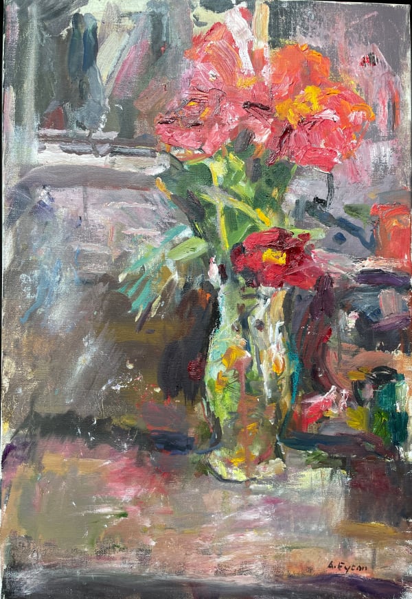 ANTHONY EYTON, Camellia and Roses, 2021