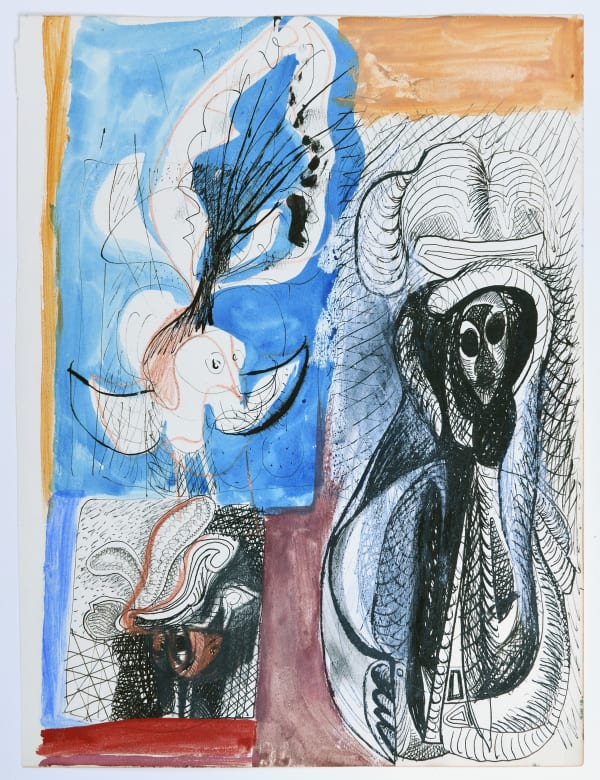CERI RICHARDS, Untitled XIV, 1943
