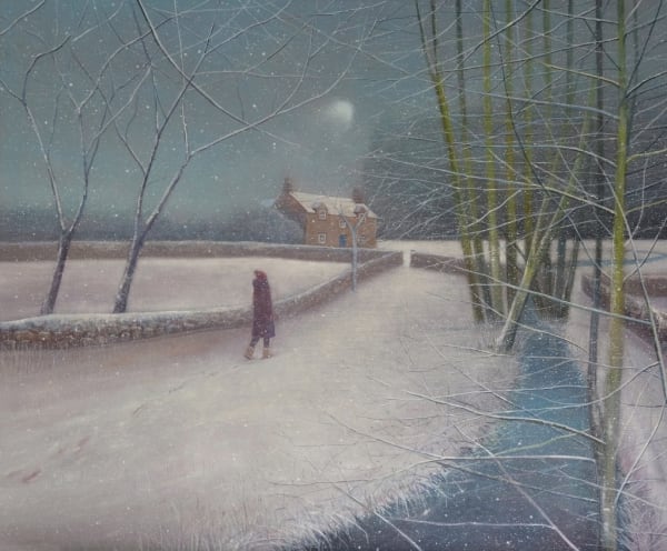THOMAS LAMB, Path through Snowfall