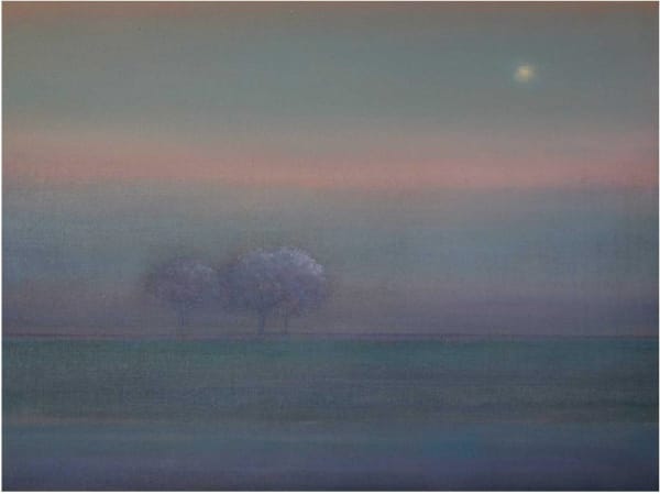 THOMAS LAMB, Field Mist with Trees, 2017