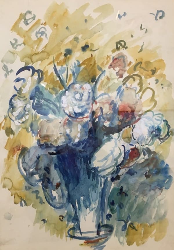 SIR MATTHEW SMITH, Still Life of Flowers in a Vase