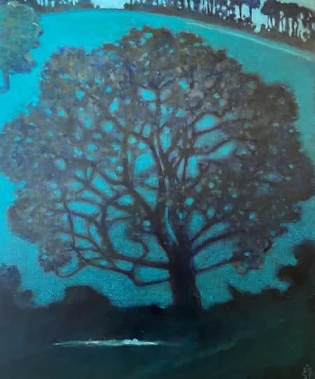 ED GILBERT, Blue Tree, 2021