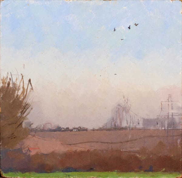 PATRICK GEORGE, Winter Landscape, Hickbush, circa late 1970s