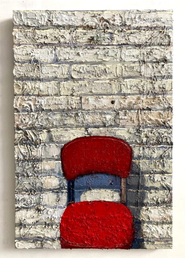 AVITAL BURG, The Red Chair, 2022