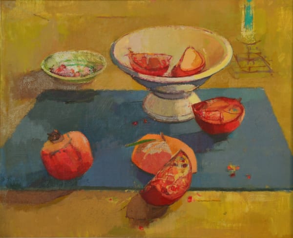 JANE PATTERSON, Pomegranate Still Life, 2013