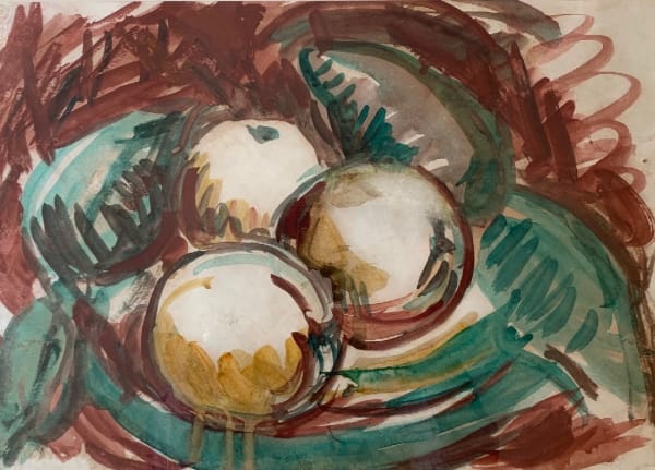 SIR MATTHEW SMITH, Still life of Apples