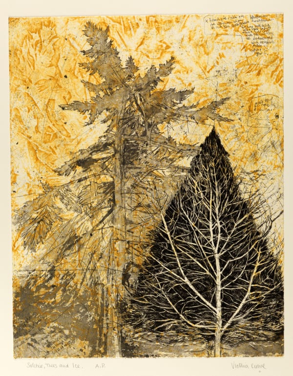 VICTORIA CROWE, Solstice, Trees and Ice