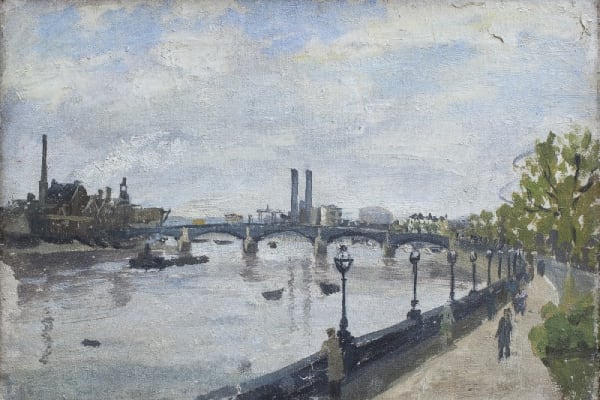 JULIAN BARROW, Chelsea Embankment, London