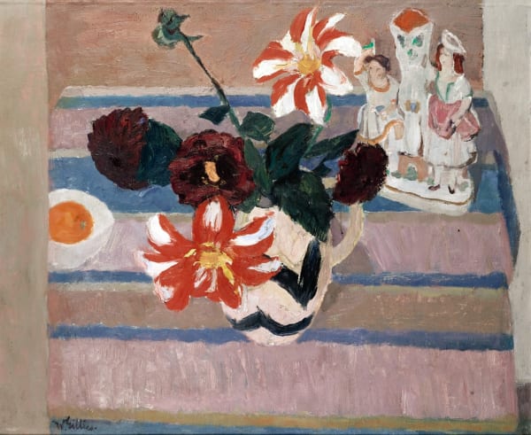 SIR WILLIAM GEORGE GILLIES, Dahlias, 1941