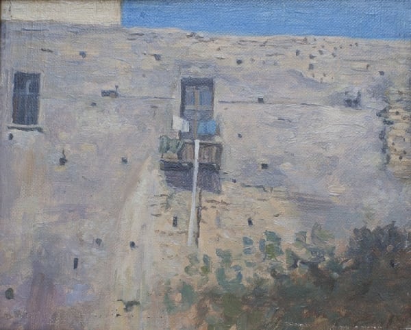 JULIAN BARROW, A Wall in Naples (1782)', After Thomas Jones (1742-1803)