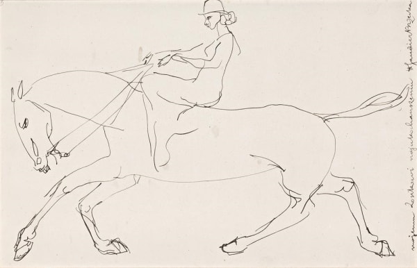 HENRI GAUDIER-BRZESKA, Equestrienne, 1913