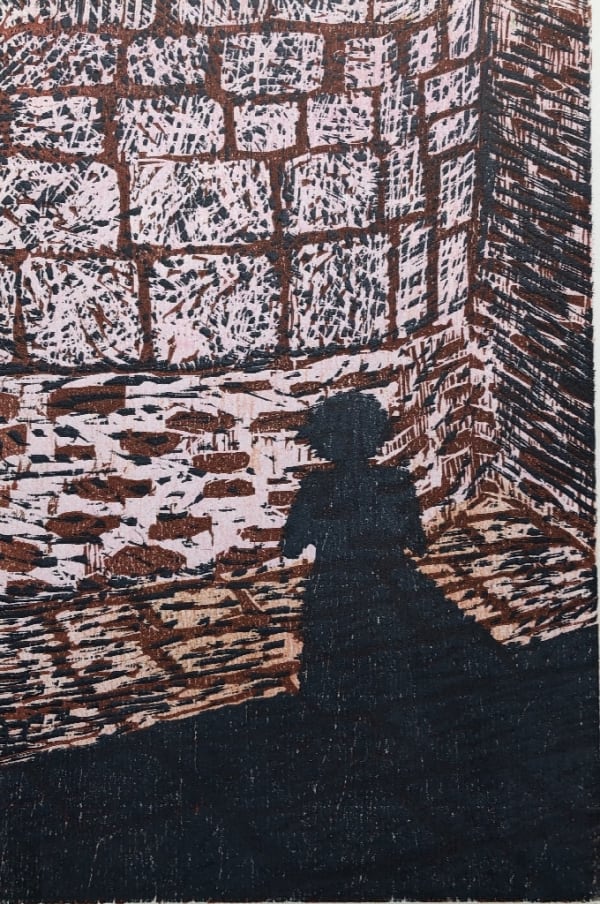 HEIDRUN RATHGEB, My Shaddow on Taxi Arches, 2019