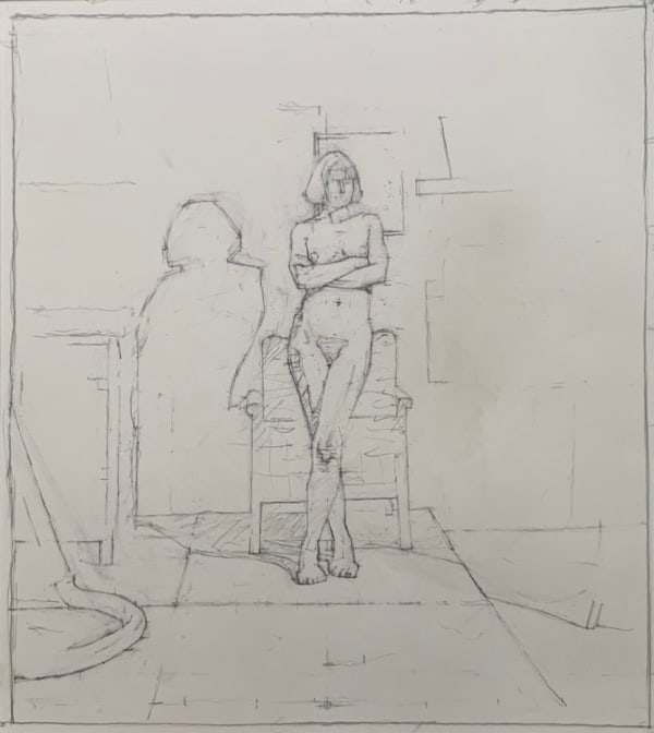 EUAN UGLOW, Standing Nude