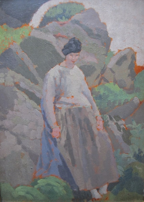 Augustus John - Dorelia, circa 1914