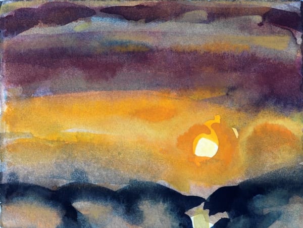 JOHN HOUSTON, Sunset, Dark Horizon