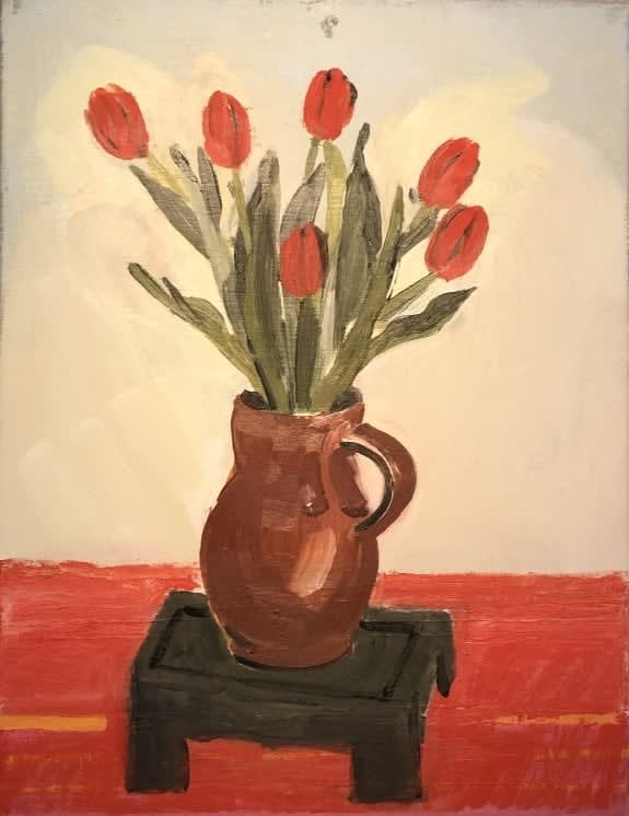 ISOBEL BRIGHAM, Red Tulips, 2008