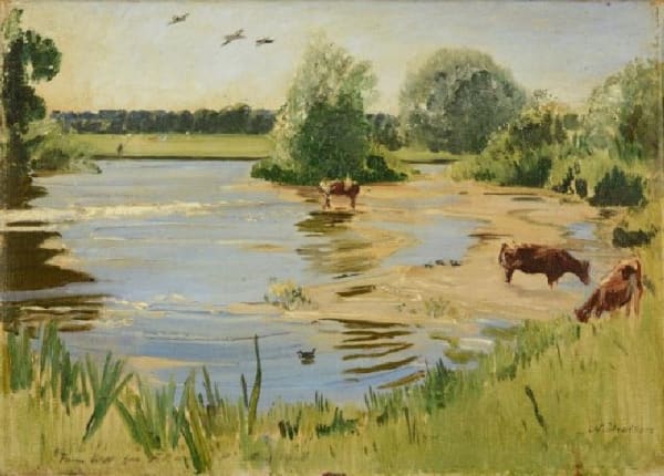 WILLIAM NICHOLSON, Hot Day, 1928