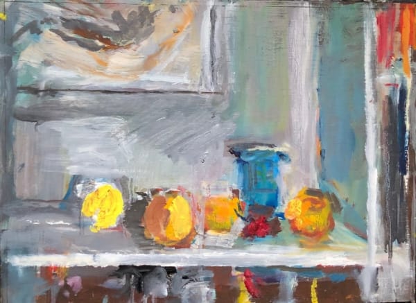 ANTHONY EYTON, Fruit on a Shelf, 2020