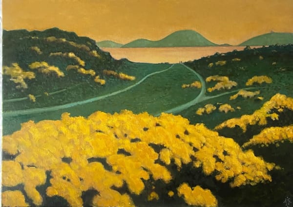 ED GILBERT, Gorse, Green & Gold, 2021