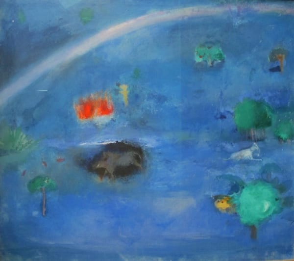 ANTHONY FRY, Rock Hill with Wild Boar