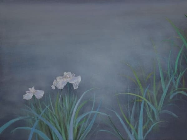 THOMAS LAMB, Irises at Night