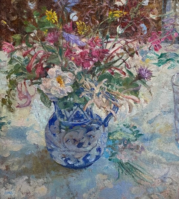 DIANA ARMFIELD, Summer Flowers in an Orvieto Vase