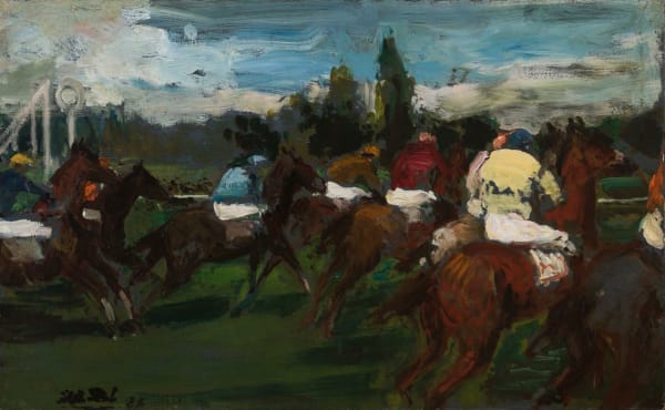 JACQUES-EMILE BLANCHE, False Start, Courses D'Auteuil, 1935
